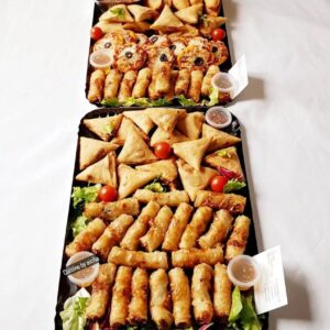 riz viande et poulet